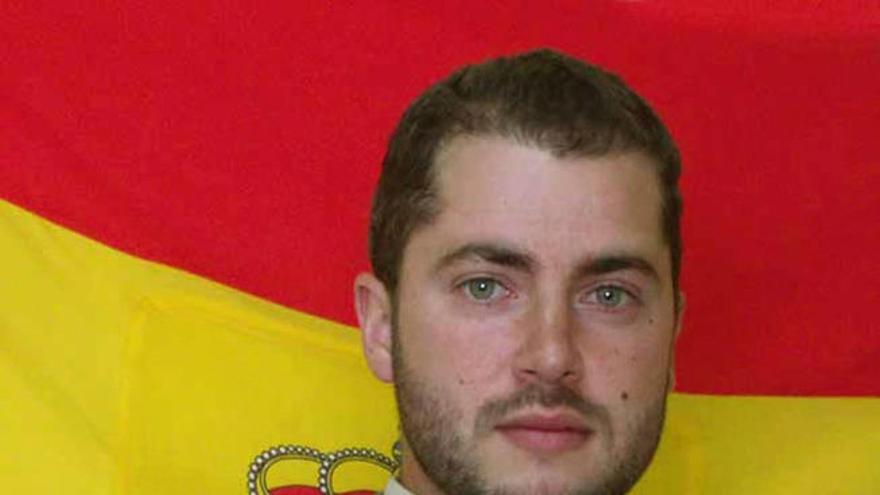 Fotografía facilitada por el Ministerio de Defensa de España del militar español de 25 años Abel García Zambrano que ha fallecido esta madrugada al sureste de Líbano al volcar el vehículo Lince que conducía.
