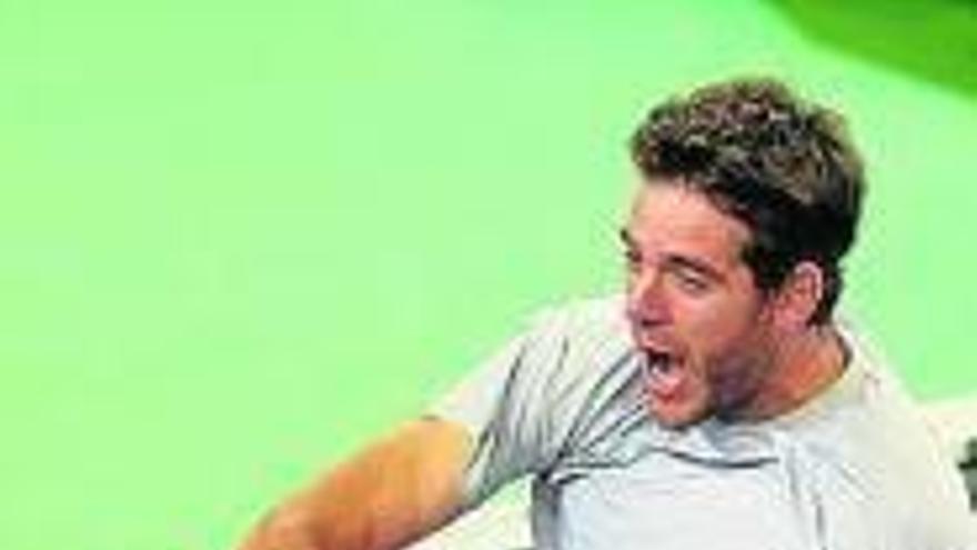 Del Potro roza la perfección ante Nadal