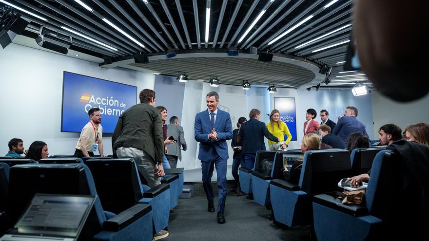 Sánchez resta importancia a las diferencias con Sumar: "Entiendo que el salseo es interesante"