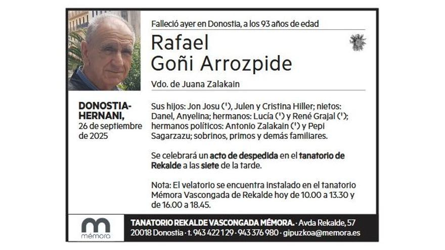RAFAEL GOÑI ARROZPIDE