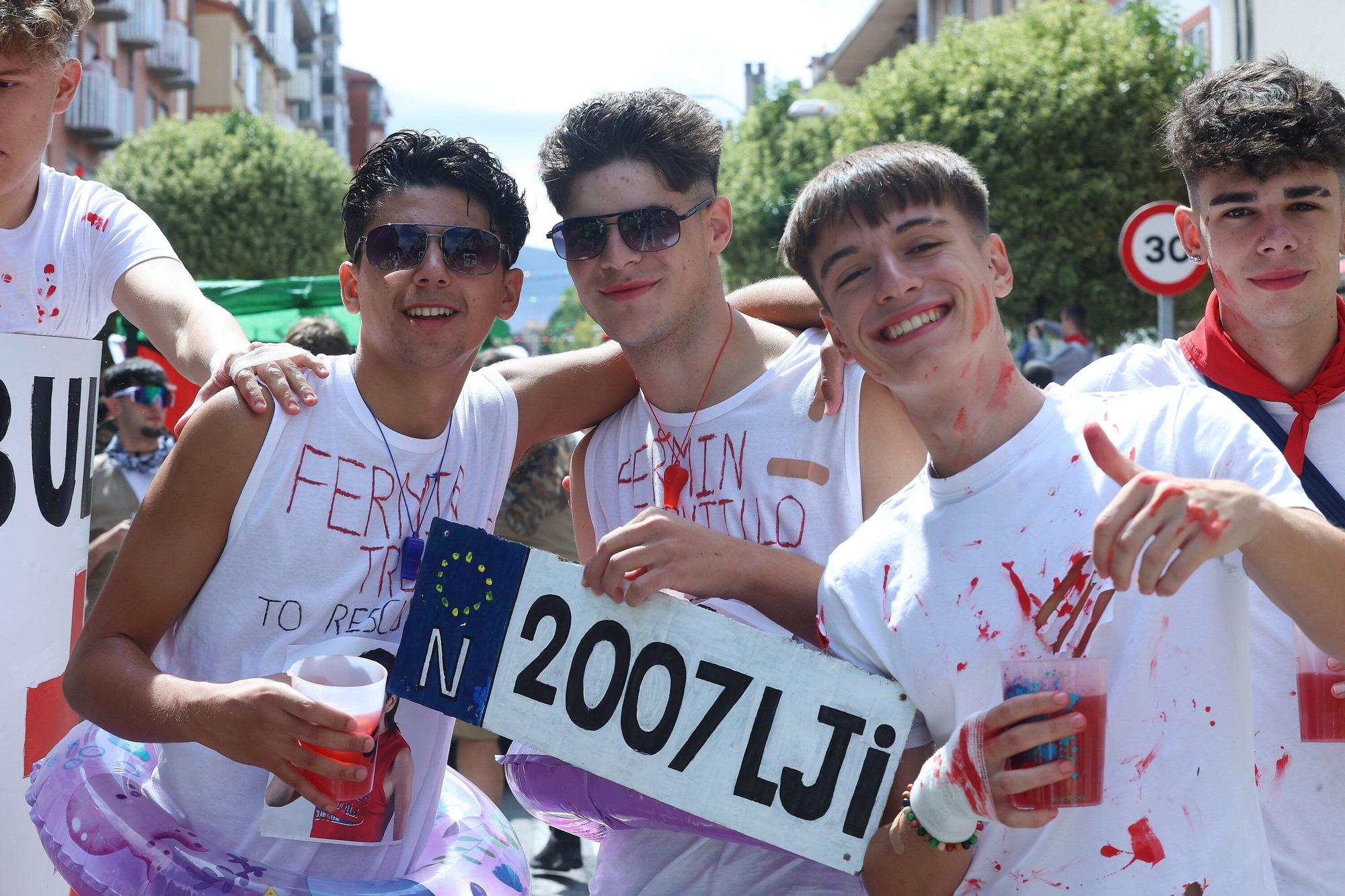 Concurso de disfraces y carrozas en fiestas de Noáin