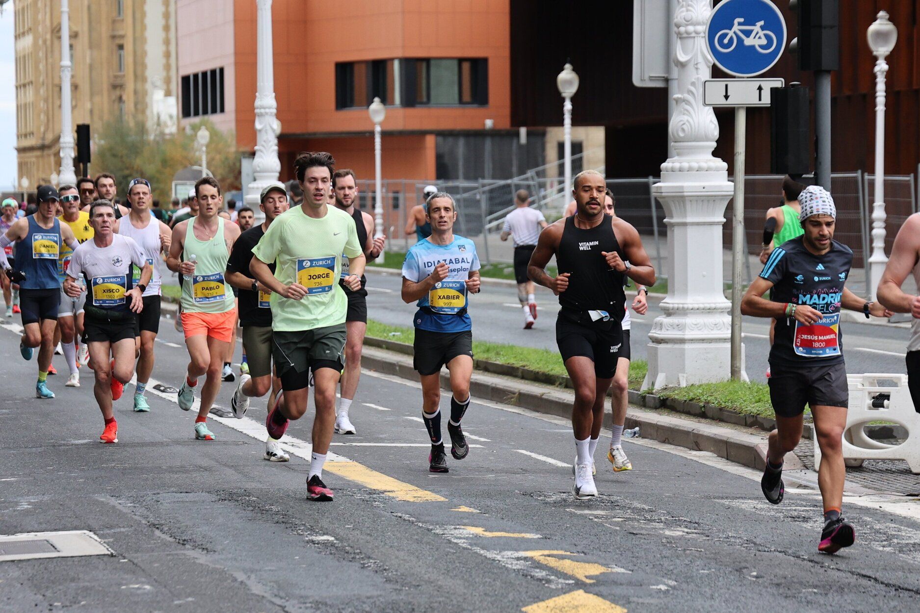 La 46 edición de la Maratón de San Sebastián, en imágenes