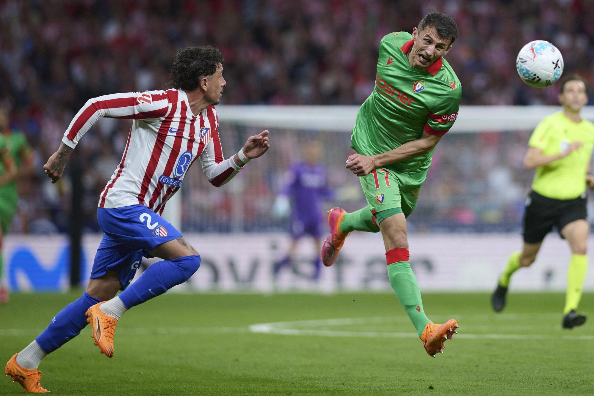 Fotos del partido Atlético de Madrid-Osasuna