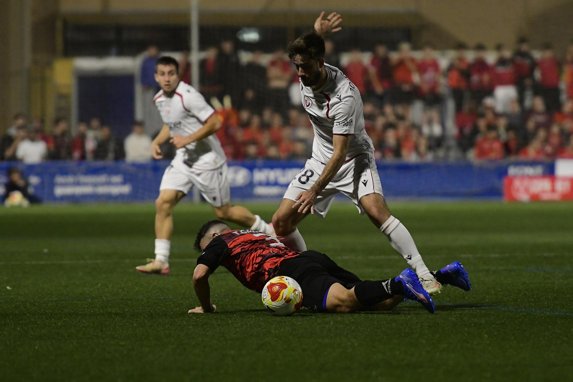 Fotos del partido de Copa del Rey Sant Jordi-Osasuna