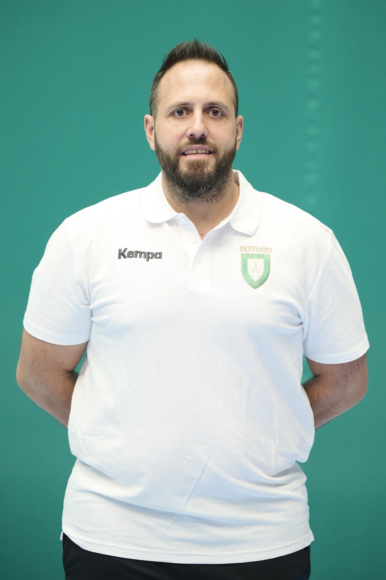 Fotos de la presentación de los equipos de Anaitasuna de balonmano