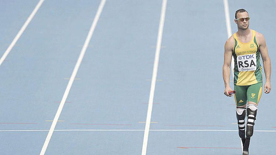 Pistorius no correrá la final de 4x400