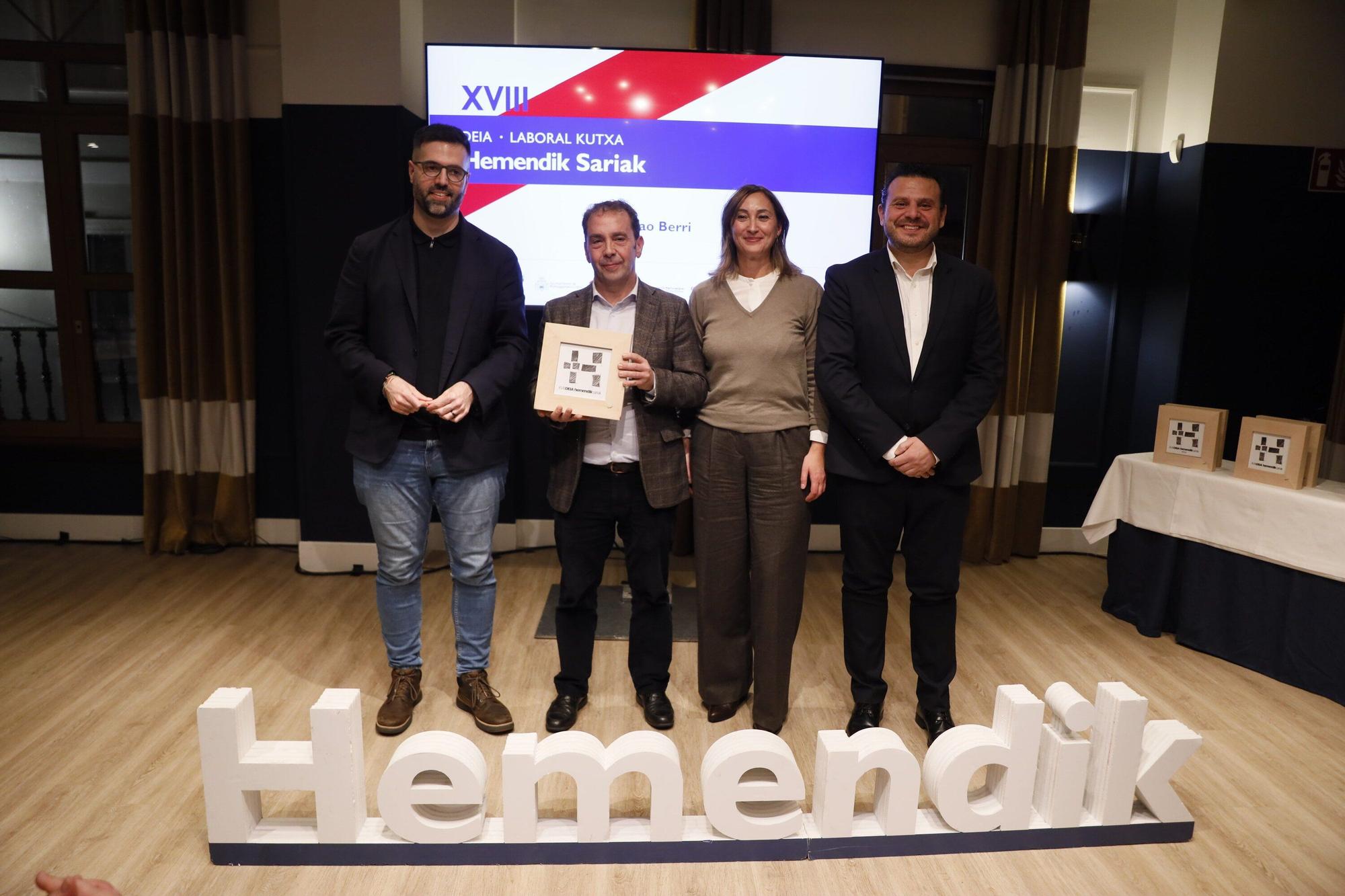 En imágenes: XVIII DEIA Laboral Kutxa Hemendik Sariak Ezkerraldea