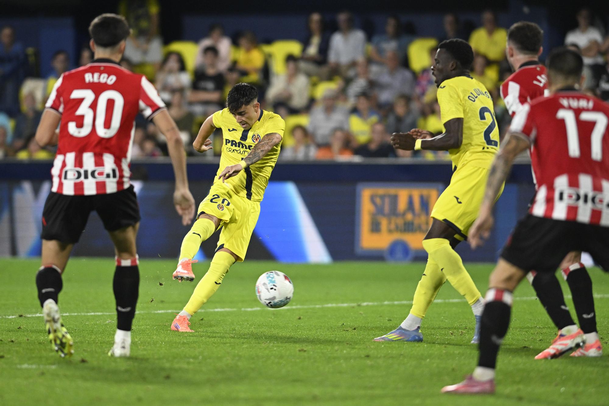 El Villarreal-Athletic, en imágenes