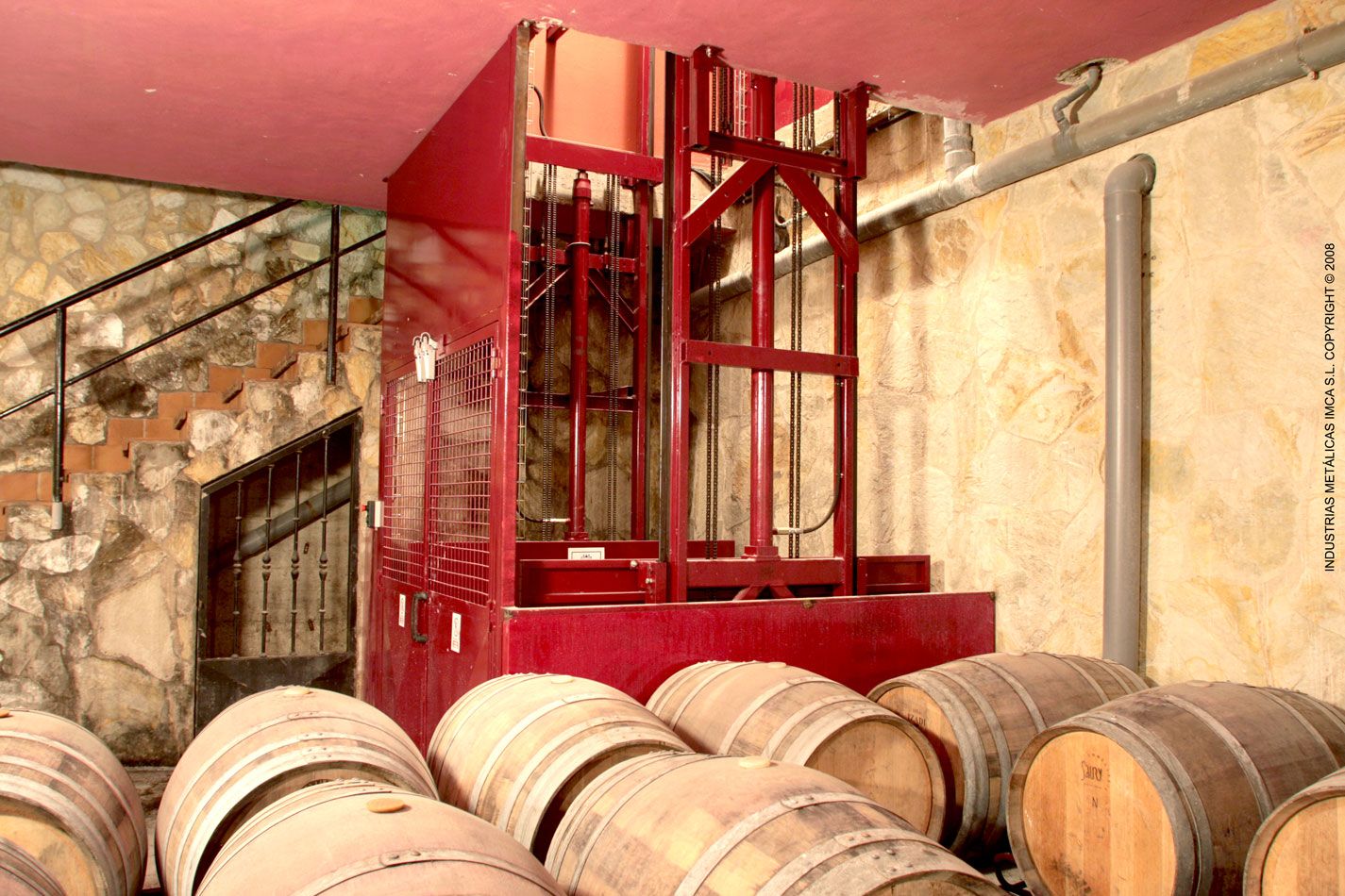 Montacargas industrial de IMCALIFT