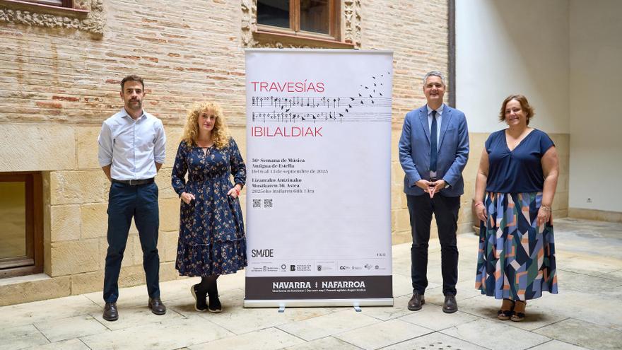 La 56 Semana de Música Antigua de Estella -  Lizarra propone un viaje sorprendente por la historia musical