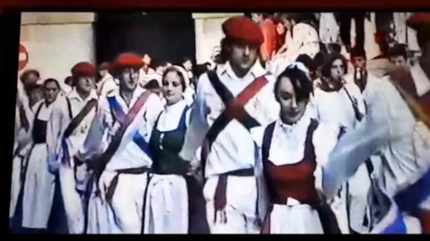 El emotivo recuerdo de Julian Iantzi durante su época de dantzari en Lesaka: &quot;Dos joyas&quot;
