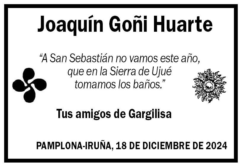 Joaquín Goñi Huarte