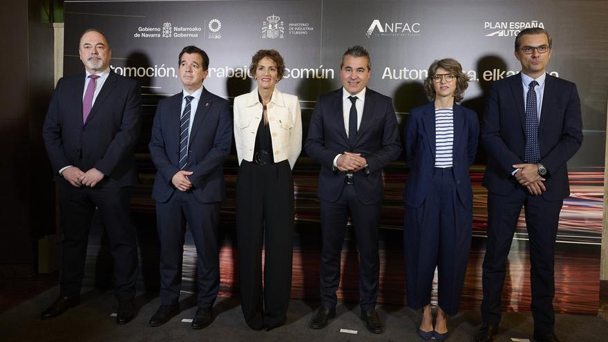 Chivite reivindica el liderazgo de Navarra en la industria de automoción