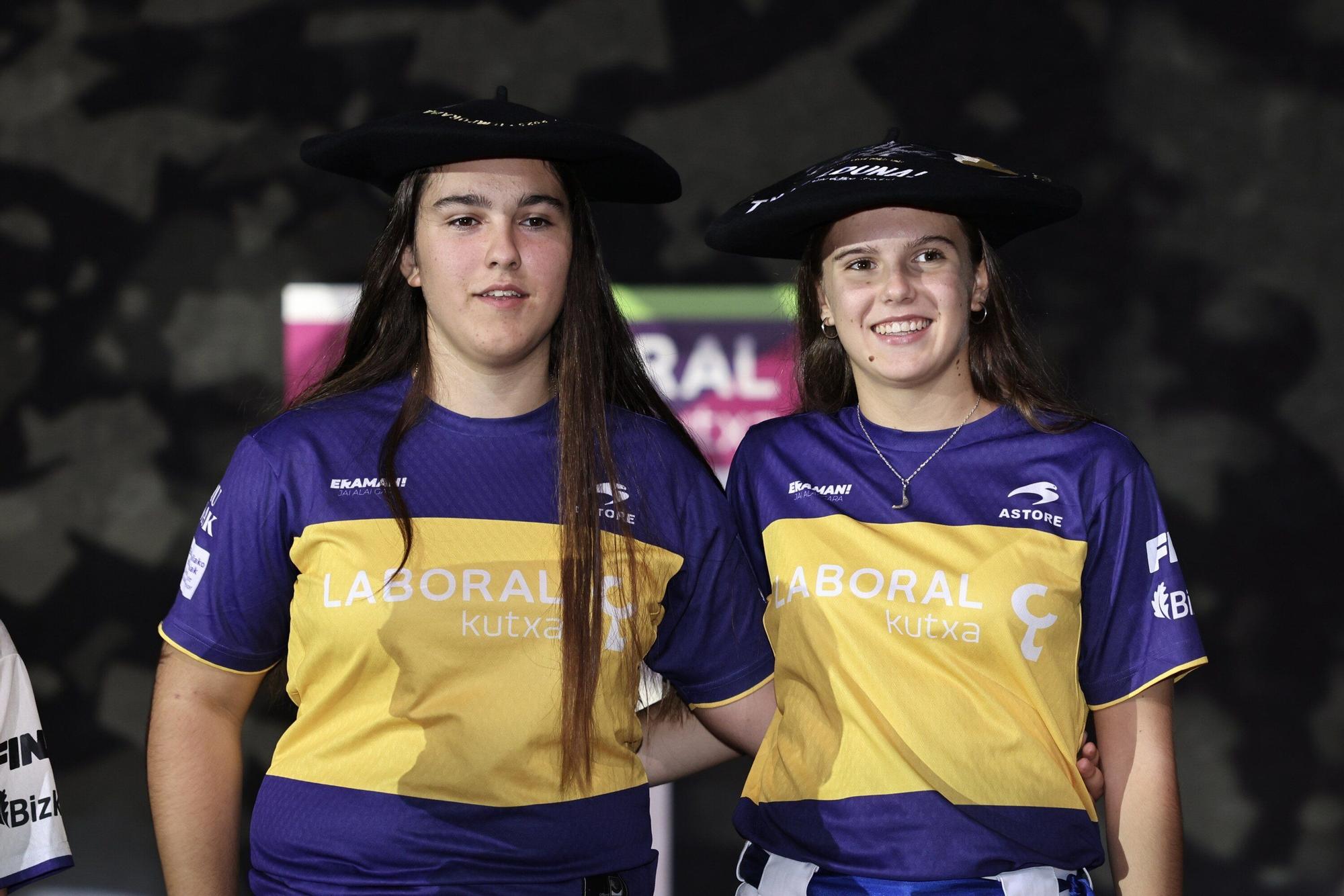 Barandika-López y Elaia-Maia, campeones de la Jai Alai League ante Urreisti-Basque y Sorozabal-Arai