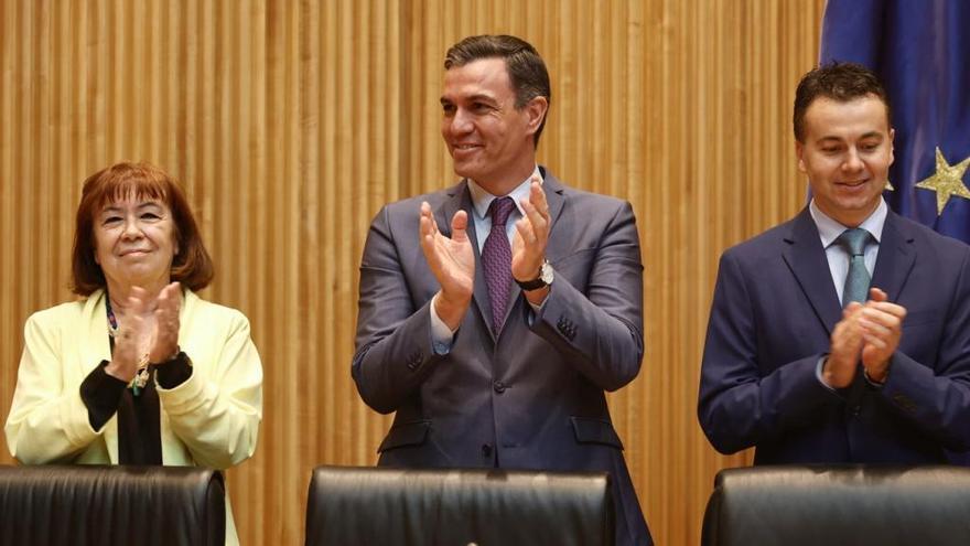 Pedro Sánchez, en su autohomenaje al cumplir cuatro años en Moncloa