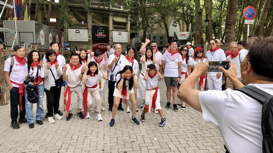 El turismo asiático será protagonista en San Fermín