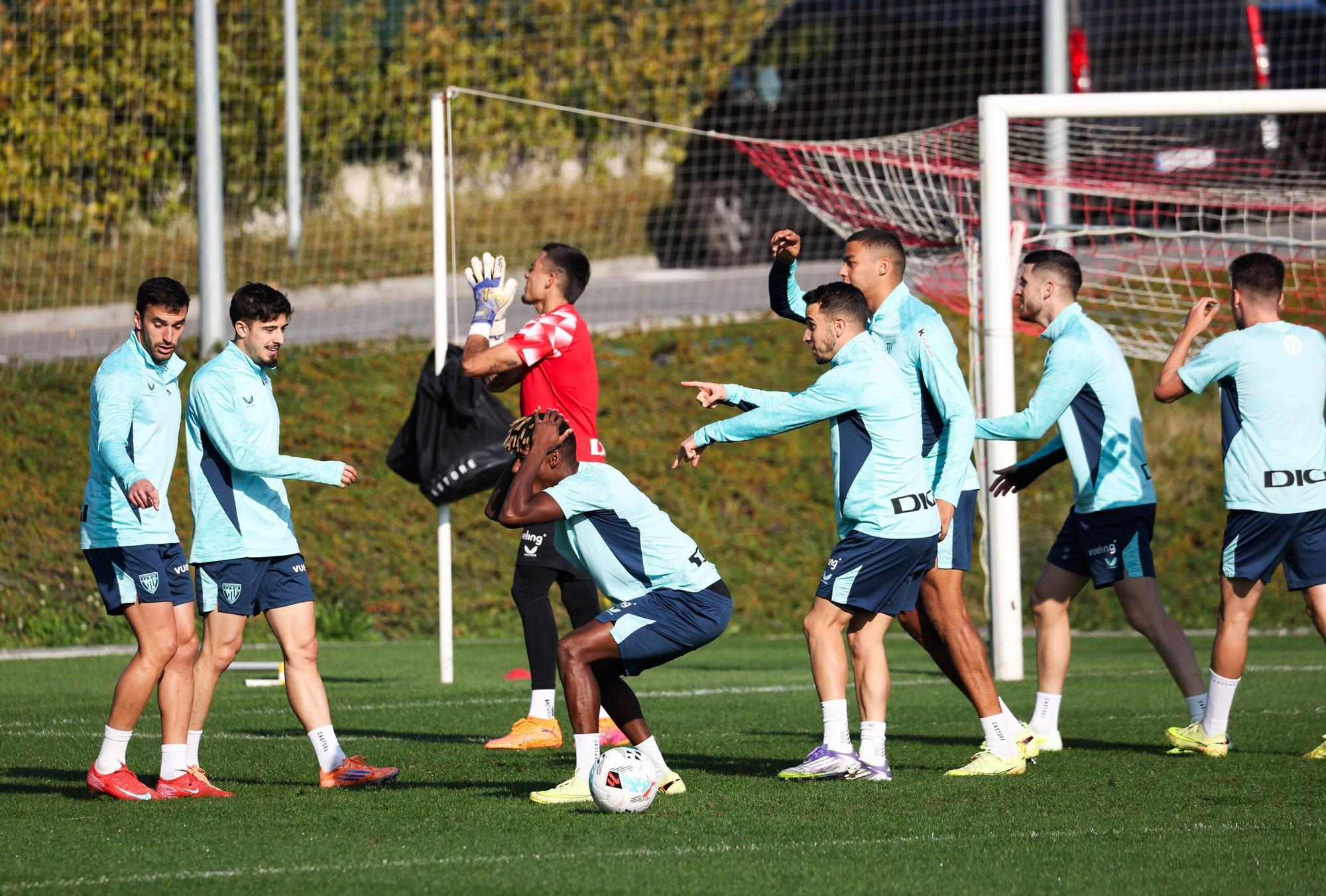 Entrenamiento del Athletic