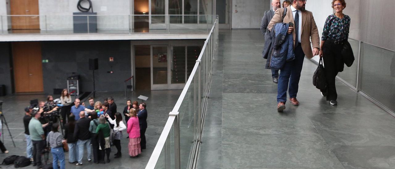Fin de la crisis: los socios del Gobierno de Navarra se comprometen a "fortalecer" la coalición progresista