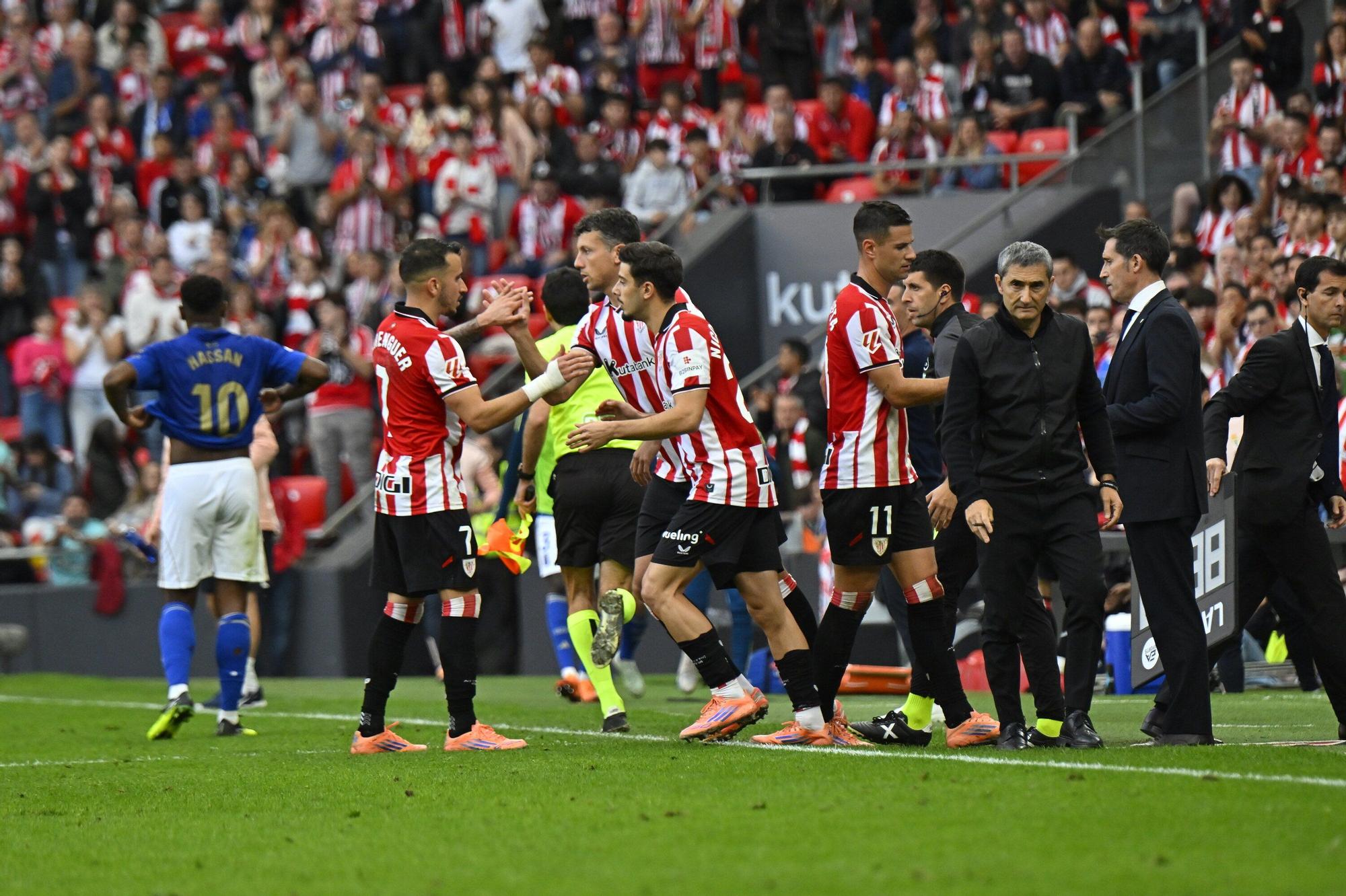 Athletic-Real Oviedo, en imágenes