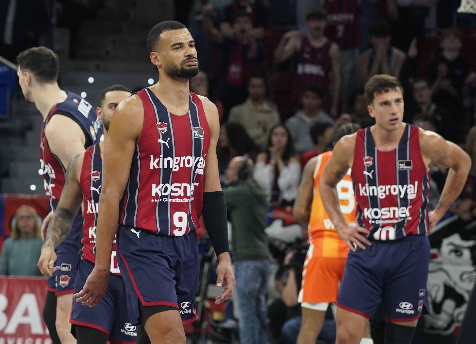 En imágenes: Derrota del Baskonia ante el Valencia Basket