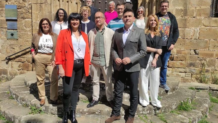 Los zumarragarras que formaron la candidatura del PSE-EE en las elecciones municipales de 2023. Los zumarragarras que formaron la candidatura del PSE-EE en las elecciones municipales de 2023.
