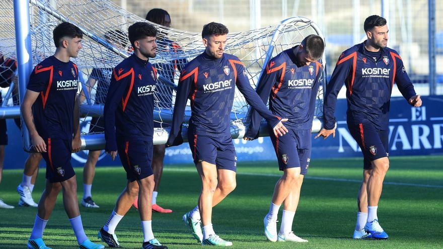 Fotos del entrenamiento de Osasuna de este miércoles 28 de octubre