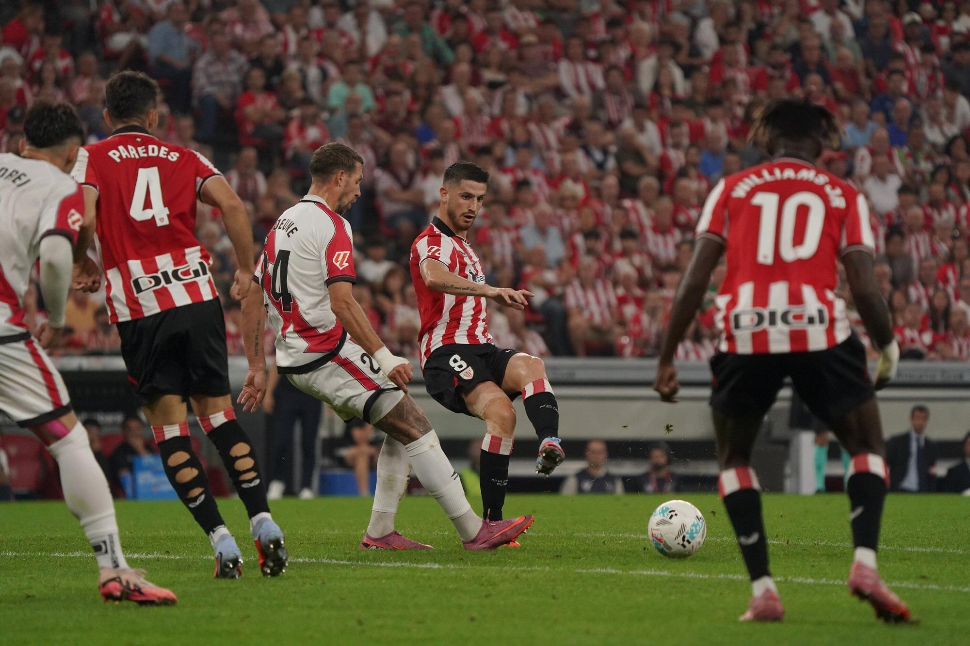 El Athletic - Rayo Vallecano, en imágenes