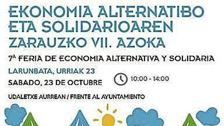 Vuelve la Feria de Economía Alternativa y Solidaria a Zarautz