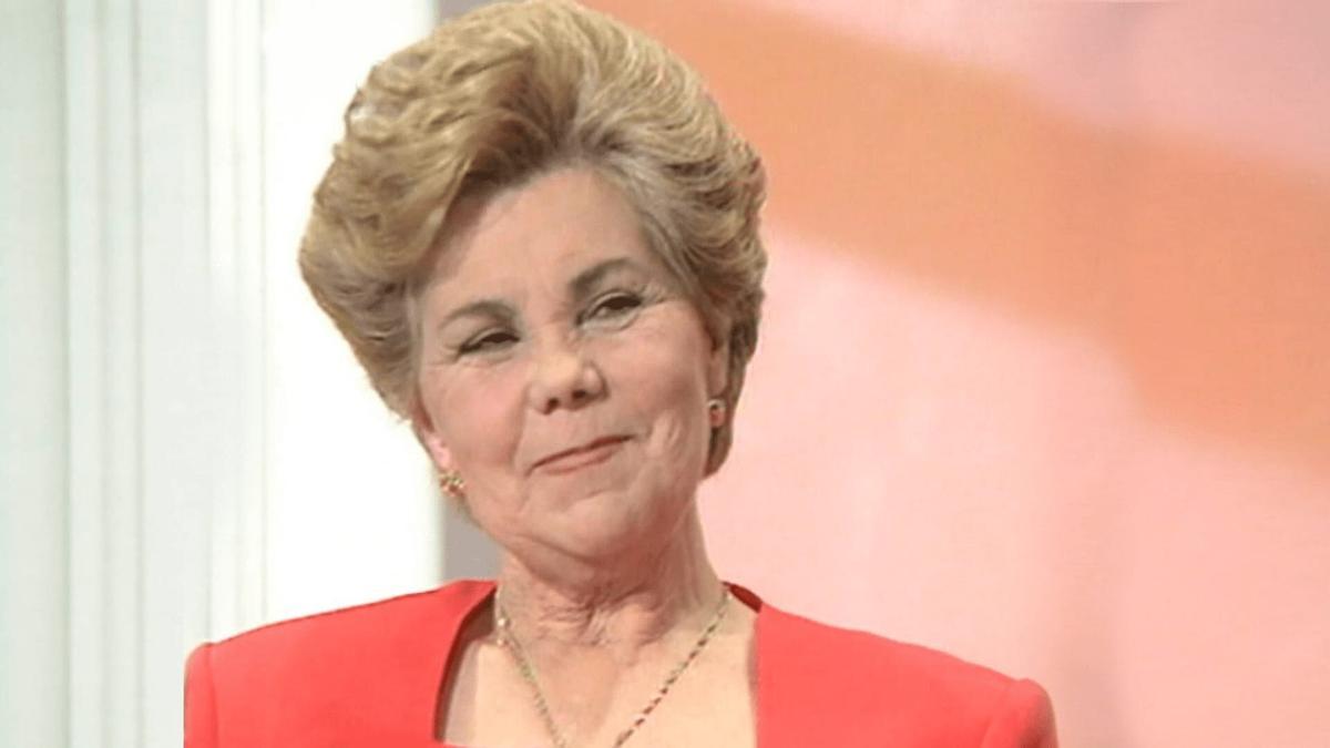 Ana Orantes durante la entrevista en Canal Sur.