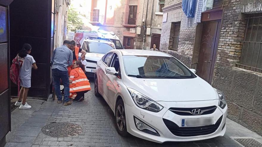Atropellada con pronóstico reservado una niña de 9 años en Tudela