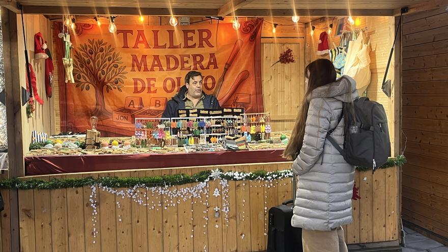 Bilbao estrena mercado navideño en un punto estratégico de la ciudad