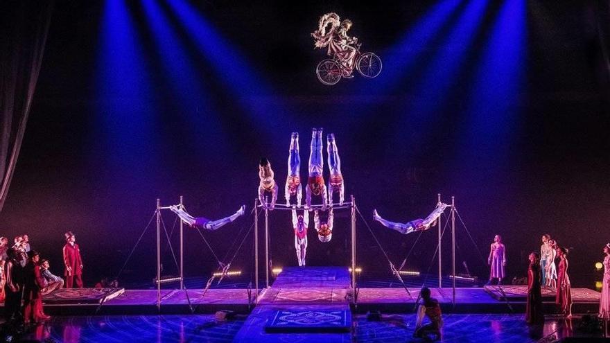 Espectáculo Corteo del Circo del Sol.