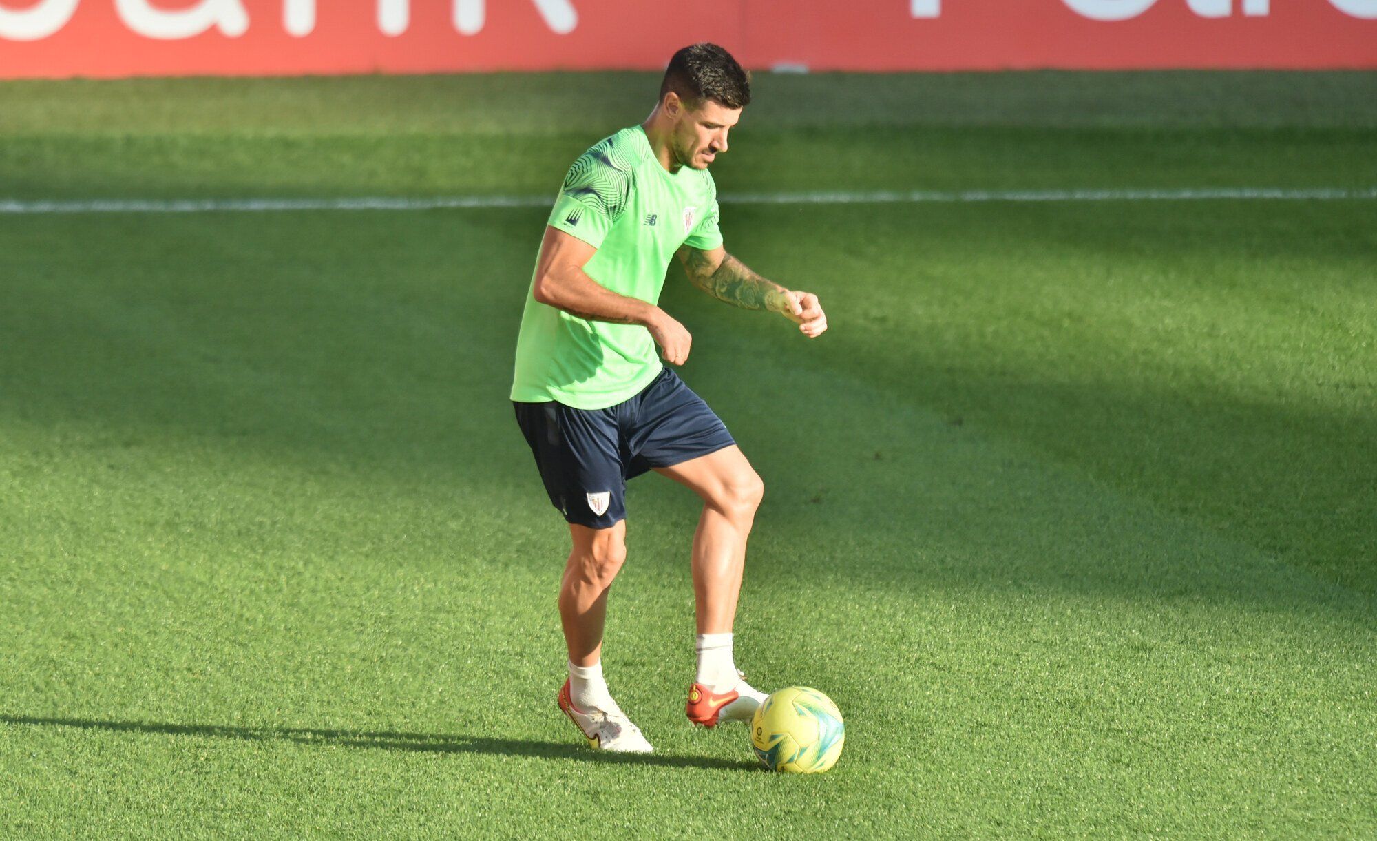 Normalidad en la vuelta a los entrenamientos del Athletic