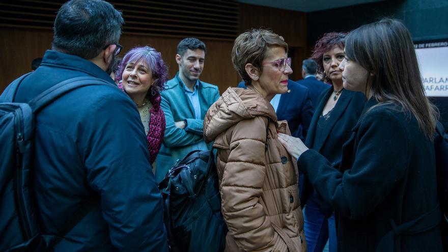 Chivite dice que Navarra será la “resistencia” a la ola ultra