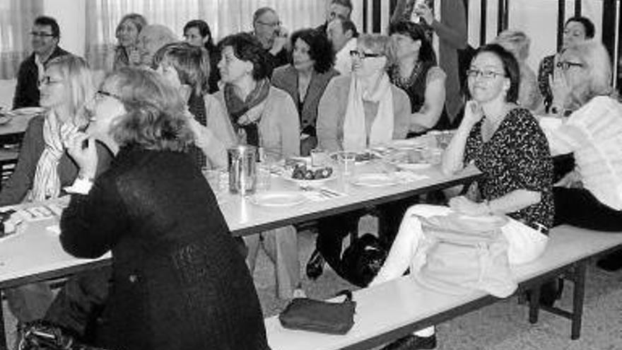 Expertos europeos en materia educativa, ayer en Erandio.