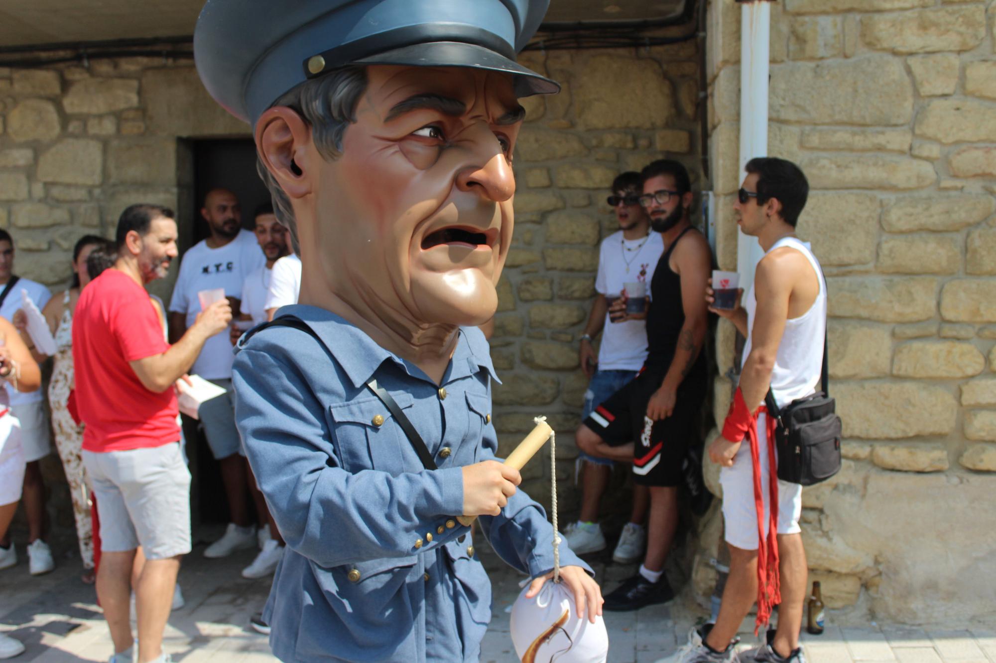 Fotos del inicio de las fiestas de Aibar