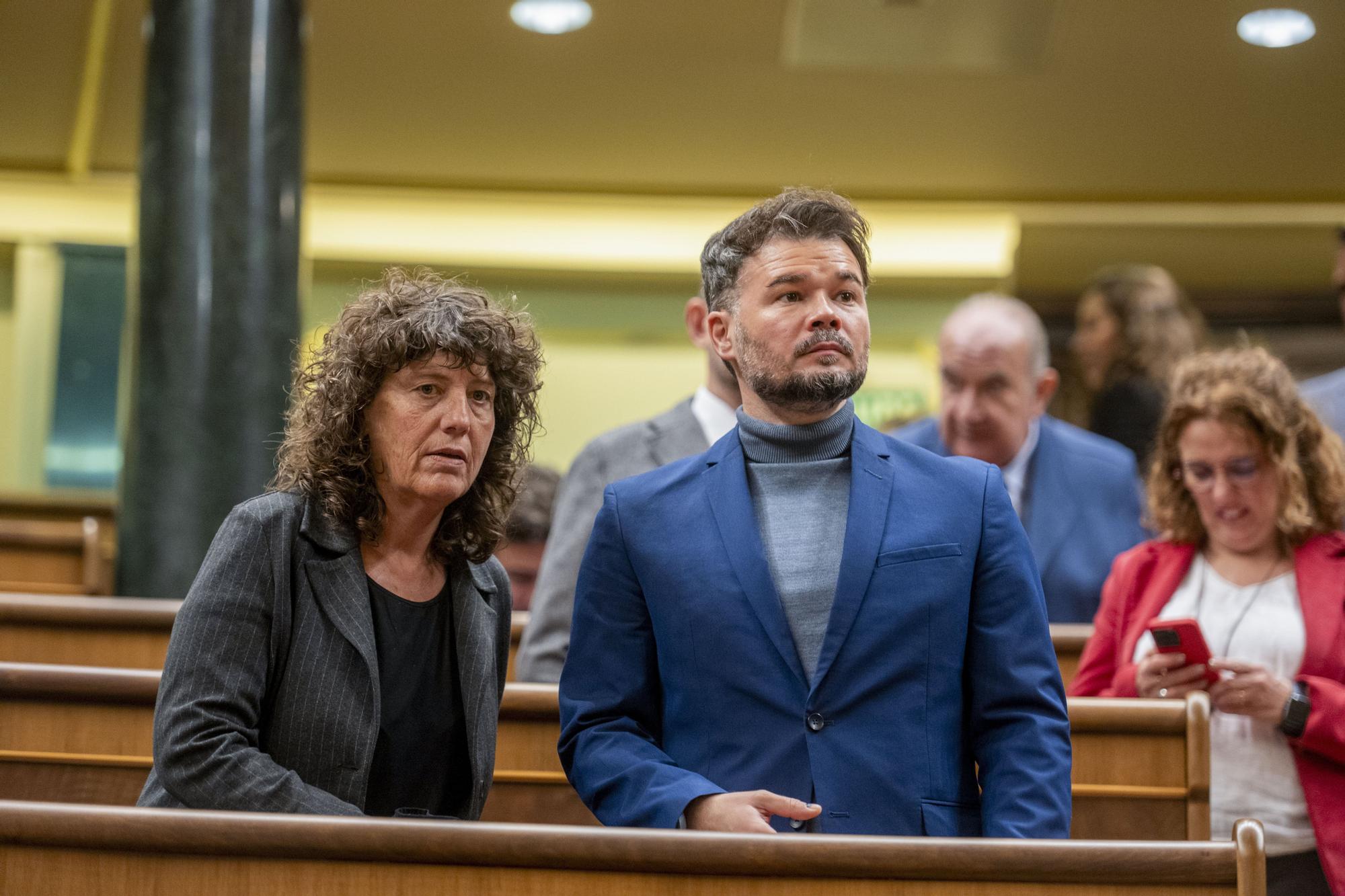 El primer debate sobre la ley de amnistía, en imágenes