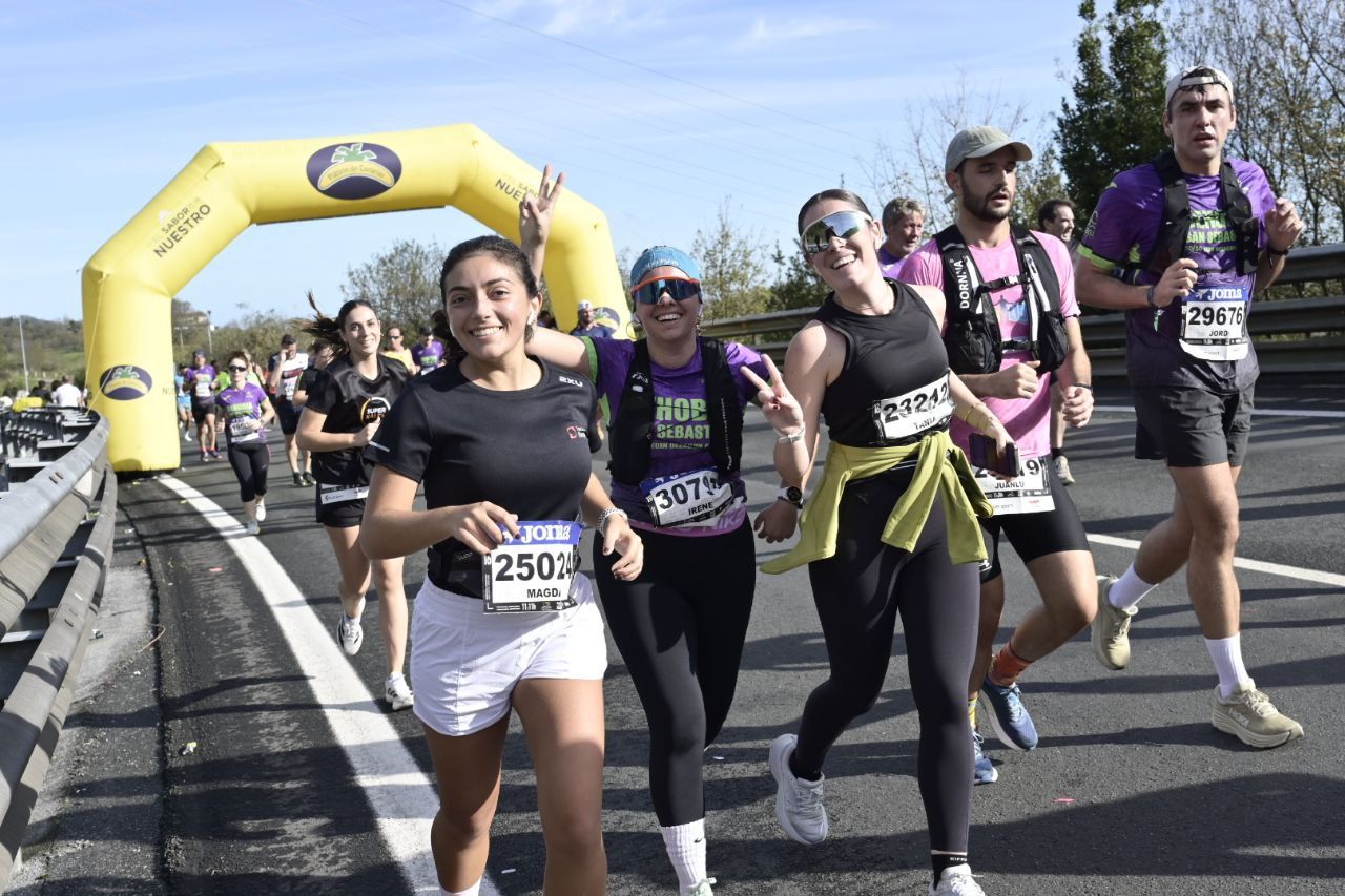 La Behobia, a su paso por Gaintxurizketa