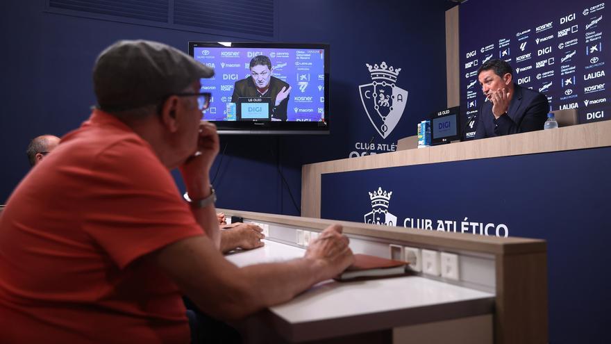Braulio y el frío discurso sobre Tajonar: “Si me preguntáis si va a subir alguien del Promesas, digo que no”