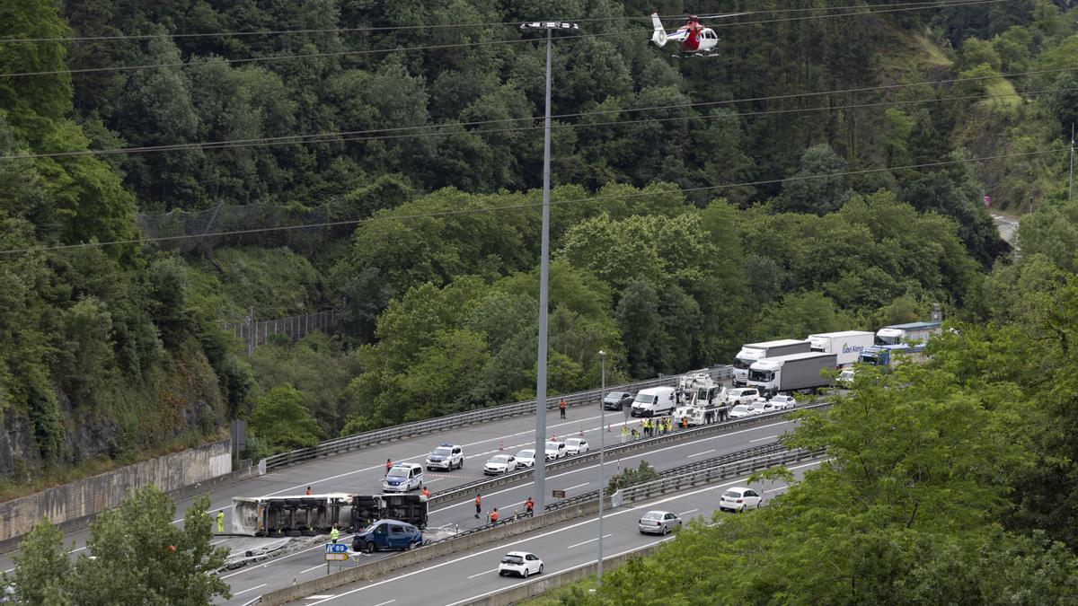 Accidente mortal en Elgoibar: “Si no llega a ser por el frenazo y la diligencia de la conductora, no sé qué habría pasado”