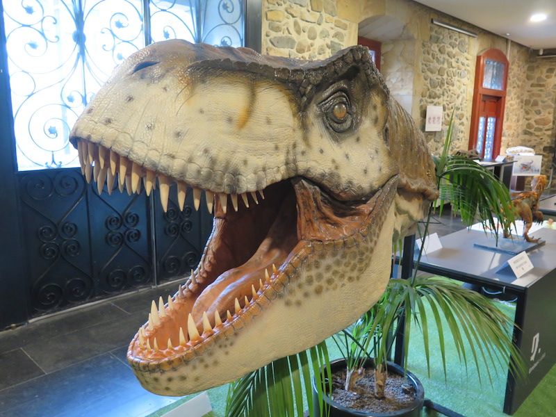 Los minerales, los fósiles y los dinosaurios toman Urretxu