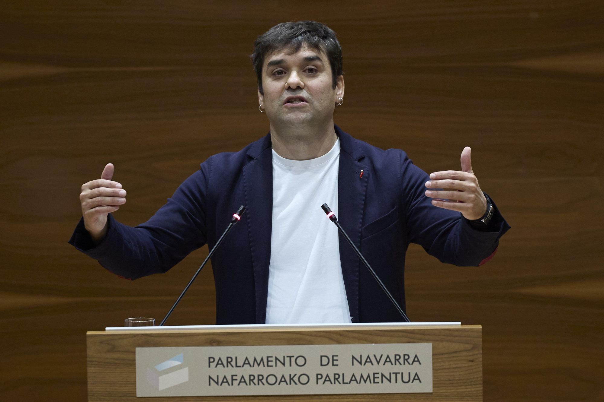 Fotos del pleno del Parlamento de Navarra del jueves 30 de octubre
