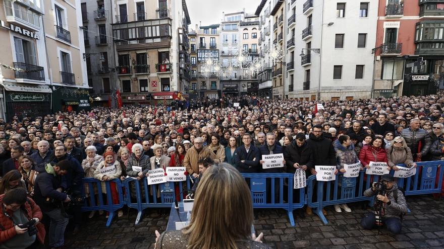 UPN alienta a sus bases y les convoca a un acto no autorizado en el Ayuntamiento de Pamplona
