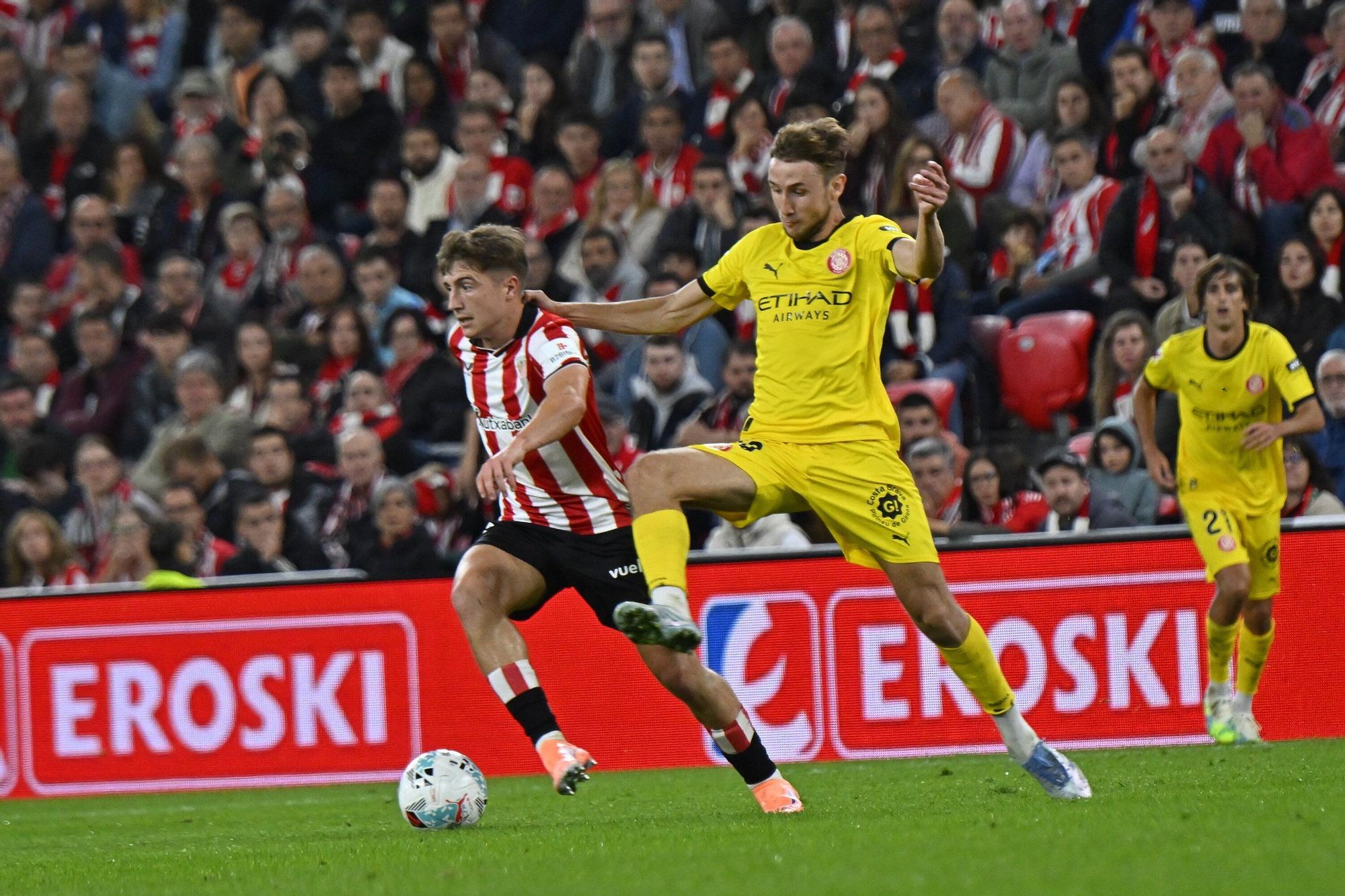 El Athletic-Girona, en imágenes