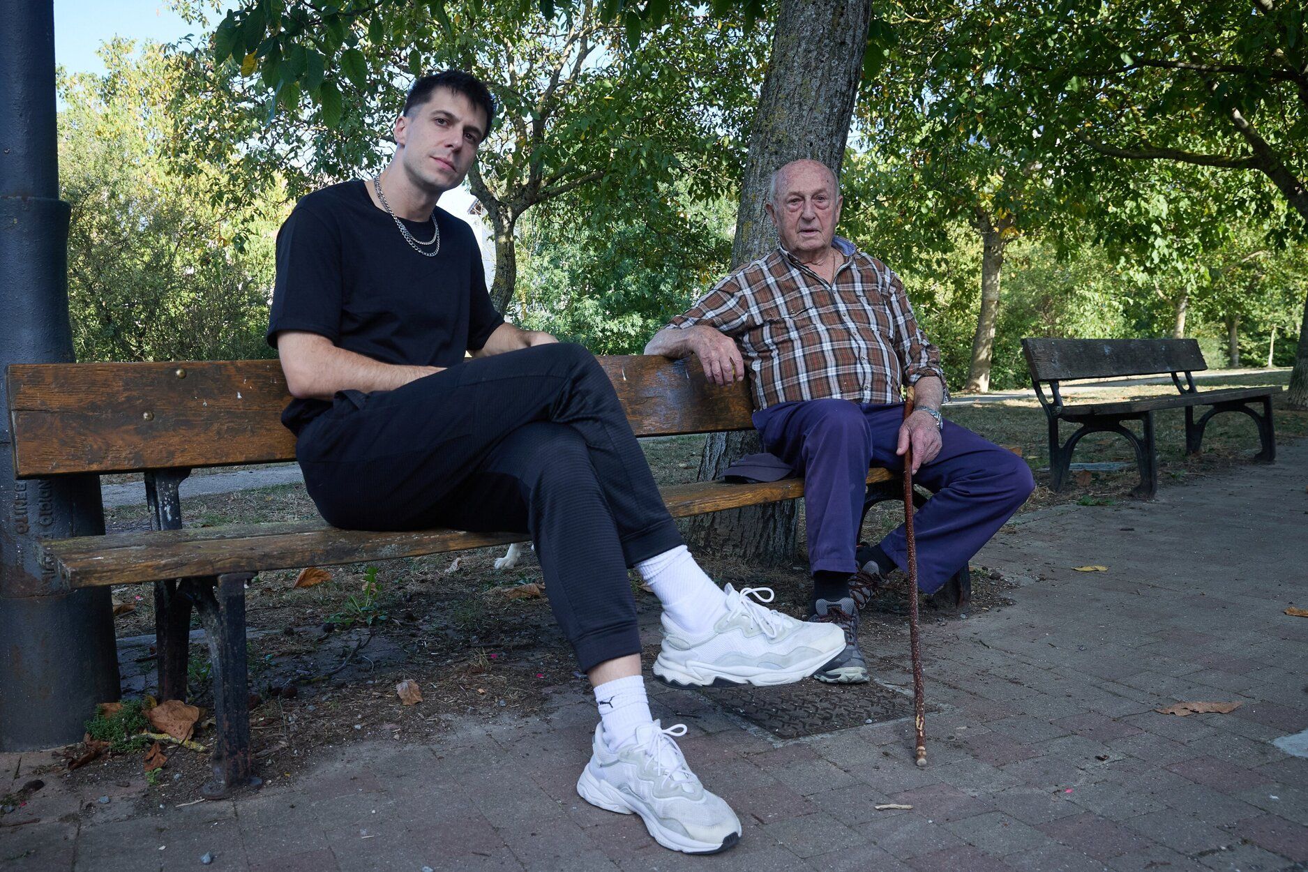 Fotos de la entrevista de DIARIO DE NOTICIAS a Pello Reparaz, de Zetak