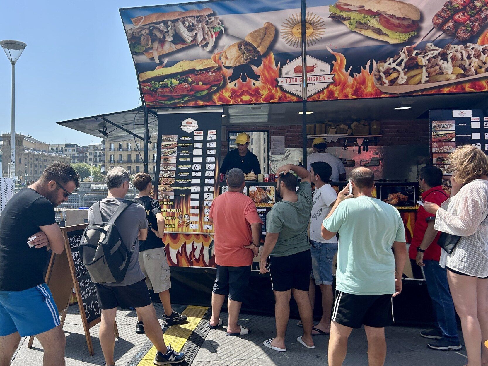Food trucks.