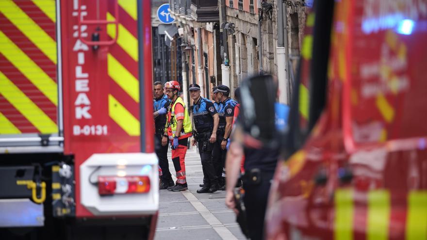 La presidenta de Navarra se muestra "consternada" por "los trágicos sucesos" de Navarrería