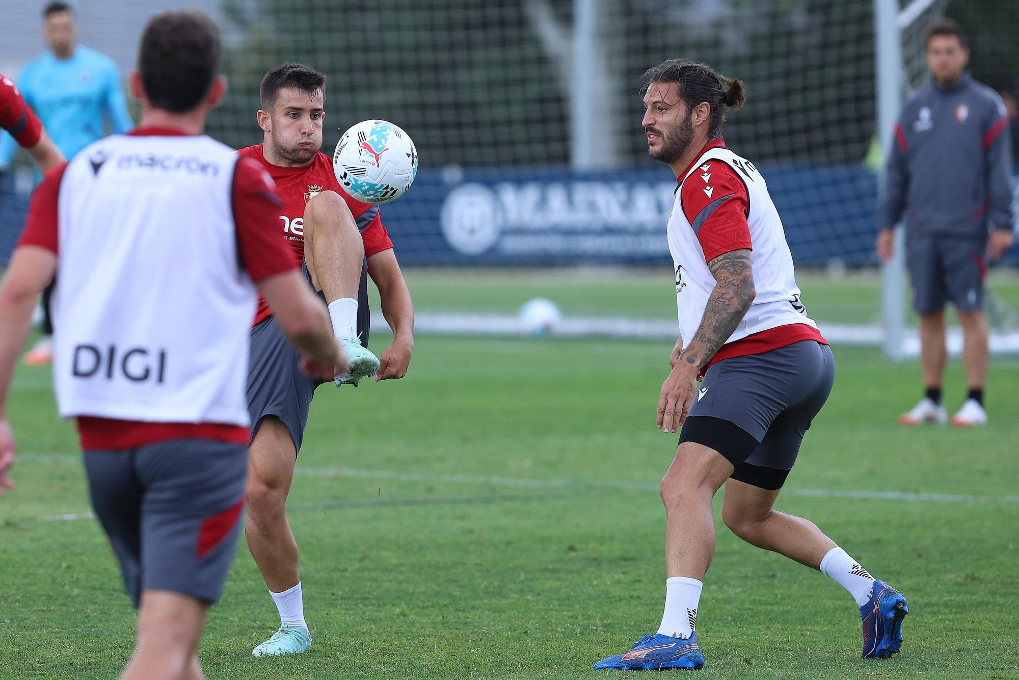 Entrenamiento de Osasuna (24/07/2025)