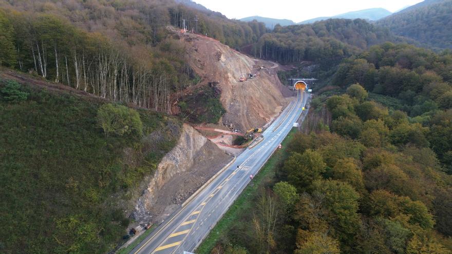 Desvío en el túnel de Belate por la NA-1210 entre las 22:00 y las 5:30 horas
