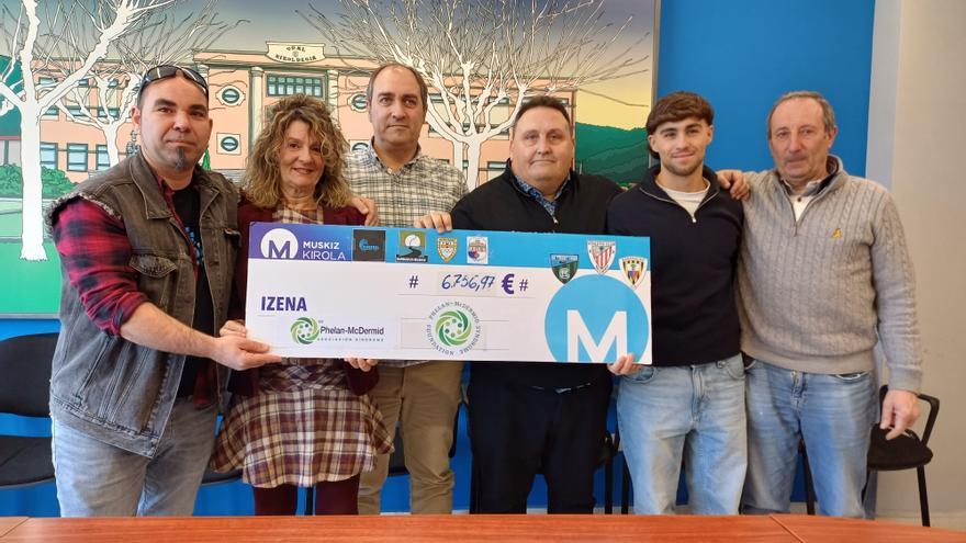 Muskiz dona 6.756 euros a  Síndrome Phelan McDermid